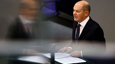 GERMANY-POLITICS-SCHOLZ:Germany's Scholz: subsidy race with U.S. would be wrong way to go