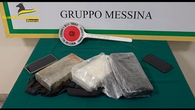 Arrestato da Gdf Messina al porto, trasportava 3,6 kg di cocaina