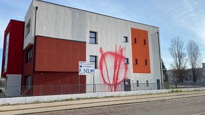 Il sindaco Muzzarelli, 'un atto inqualificabile' Il sindaco Muzzarelli, 'un atto inqualificabile'