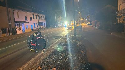 L'incidente ieri sera verso le nove nel Reggiano L'incidente ieri sera verso le nove nel Reggiano