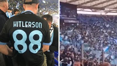 Il club: 'Condanniamo cori antisemiti, gli vieteremo lo stadio' Il club: 'Condanniamo cori antisemiti, gli vieteremo lo stadio'