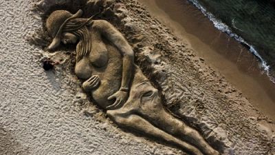 L'opera di Nicola Urru a Platamona nel nord Sardegna