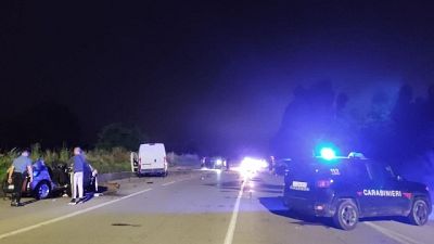 L'incidente questa notte sulla Nuova Bazzanese a Ponte Ronca