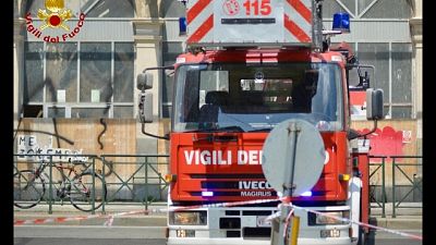 Subito domato,provocato in modo involontario da vestiti bruciati