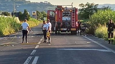 A Pesaro due in fuga su una Bmw, morto anche 27enne alla guida A Pesaro due in fuga su una Bmw, morto anche 27enne alla guida