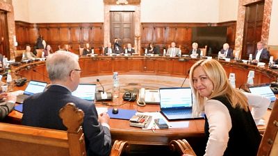 I due decreti fra i provvedimenti sul tavolo della riunione