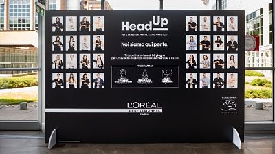 In aiuto Head Up, L'Oréal Professionnel con Progetto Itaca