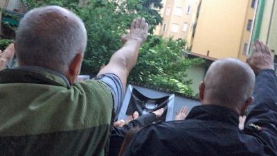 L'episodio nel 2018 alla manifestazione in memoria di Ramelli