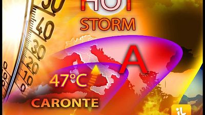Tempesta di calore colpisce l'Italia. Previsti a Roma 42-43°C
