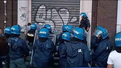 Antagonisti solidarizzano con gli occupanti Antagonisti solidarizzano con gli occupanti