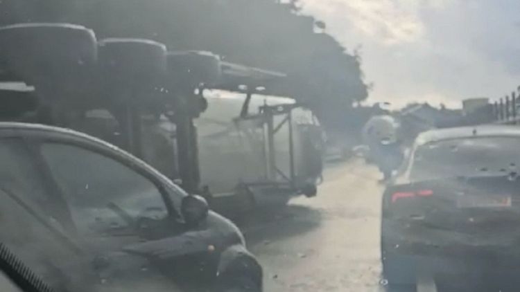 Incidente tra Varazze e Arenzano in direzione Genova