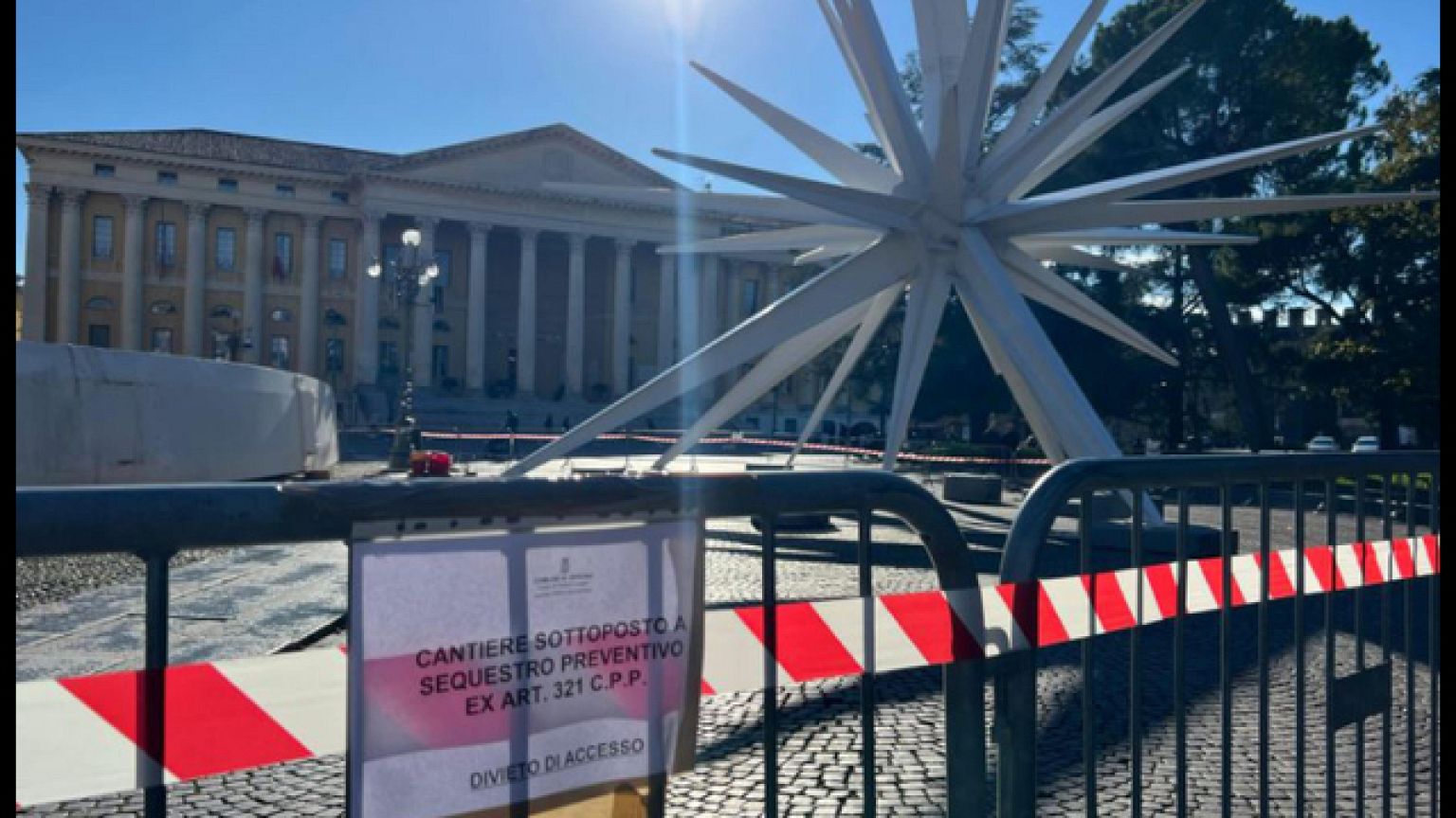 Il Comune sta pensando a dei giochi di luce