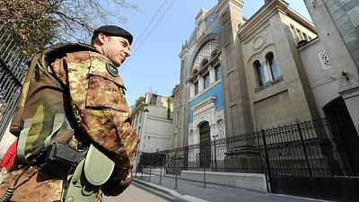 Massima attenzione a sinagoga, Memoriale della Shoah, scuola Massima attenzione a sinagoga, Memoriale della Shoah, scuola