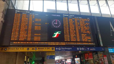 Ripercussioni lungo la dorsale Milano-Napoli e Verona\Venezia