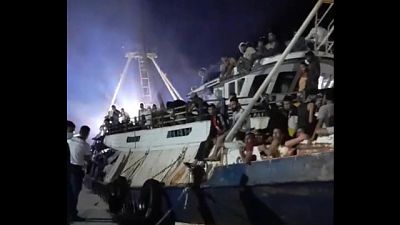 Peschereccio partito dalla Libia soccorso dalle motovedette