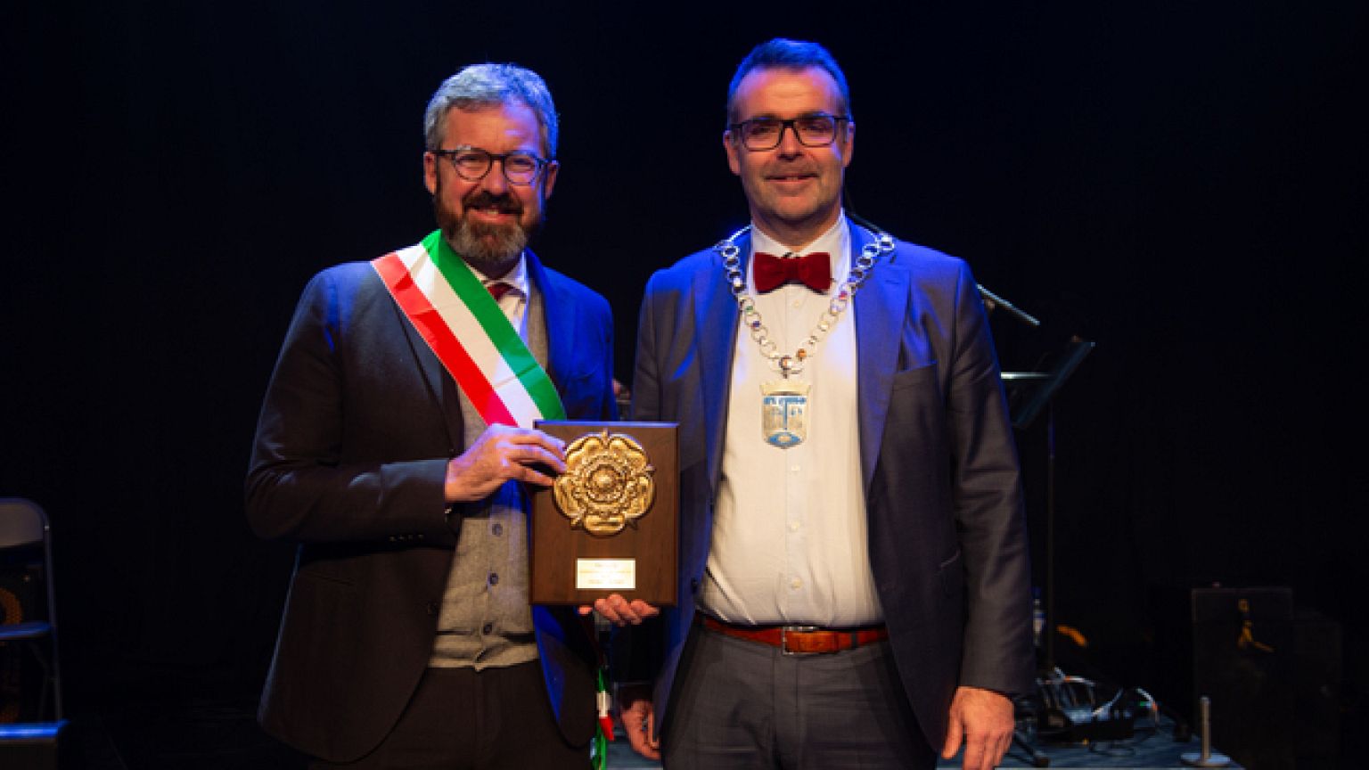 Il testimone è passato dalla Norvegia all'Italia